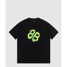 발렌시아가 로고 프린트 반팔