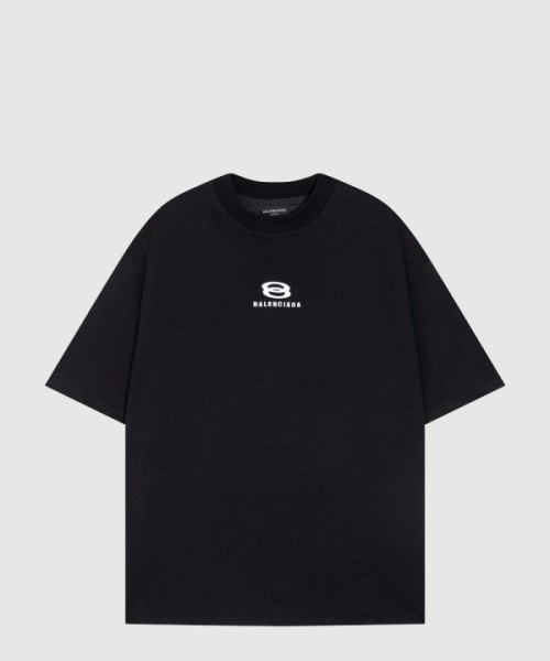 발렌시아가 로고 프린트 반팔