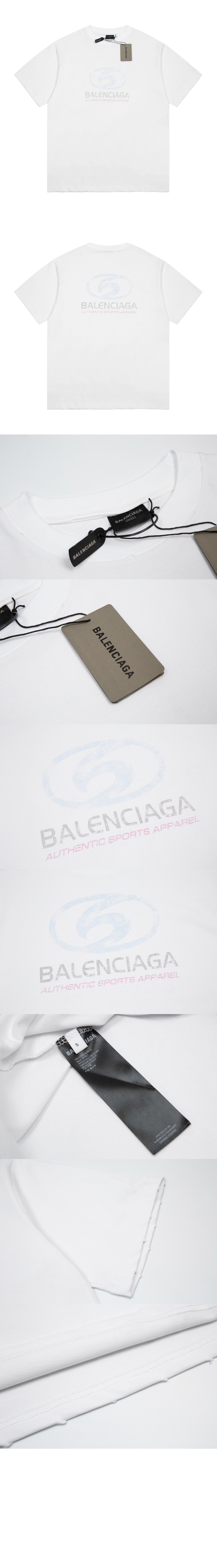 발렌시아가 플라워 코튼 톱