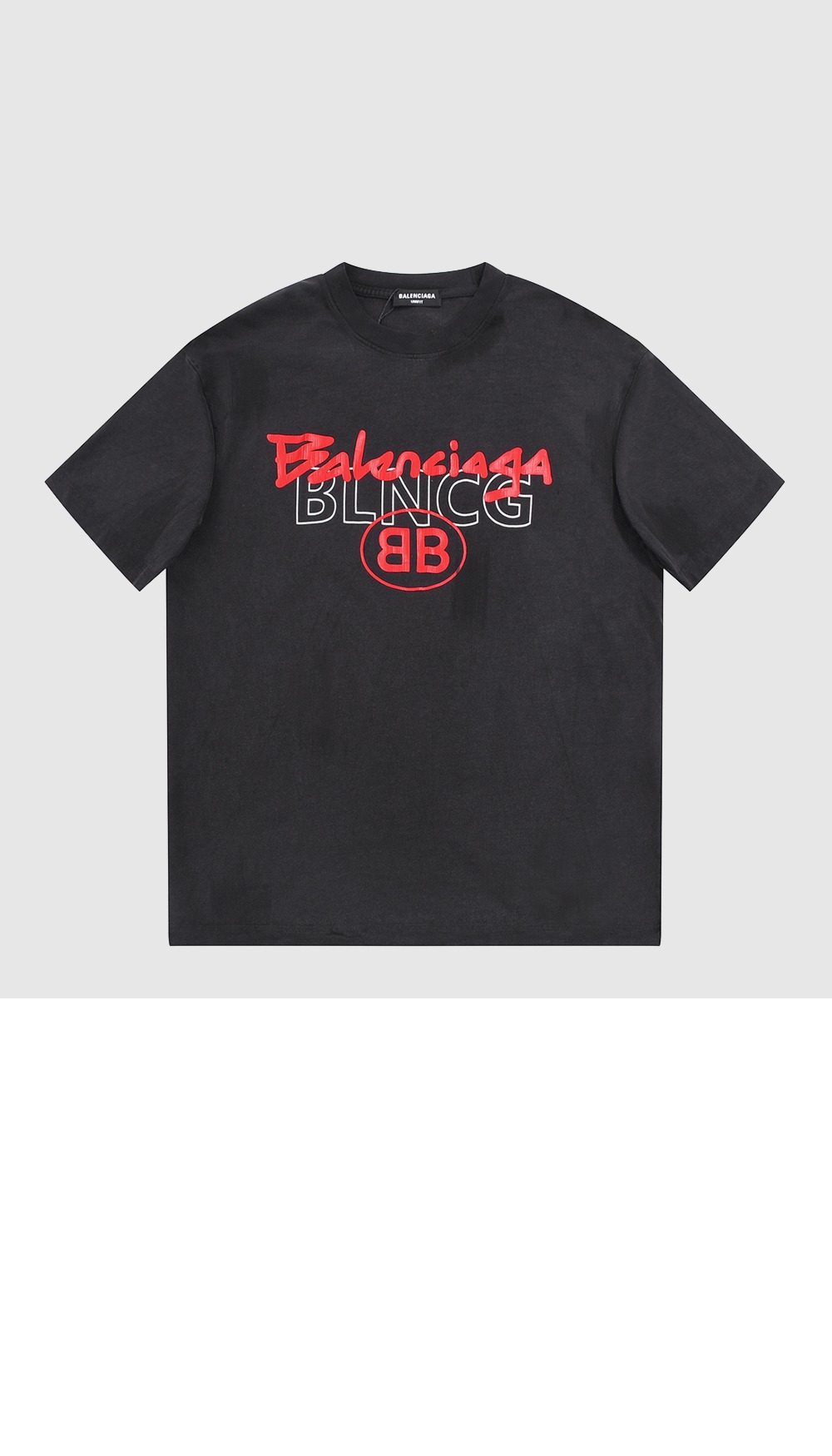 발렌시아가 플라워 코튼 톱