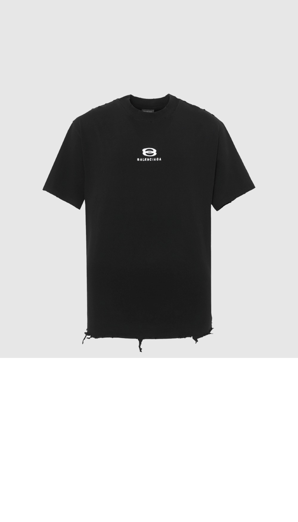 발렌시아가 플라워 코튼 톱