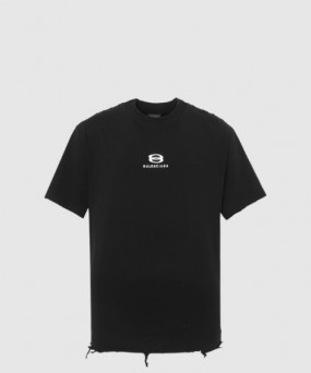 발렌시아가 플라워 코튼 톱