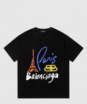 발렌시아가 플라워 코튼 톱