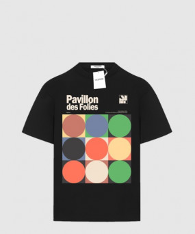 발렌티노 프린트 코튼 티셔츠