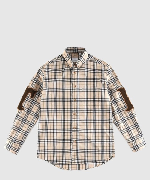 버버리 코튼 로고 셔츠