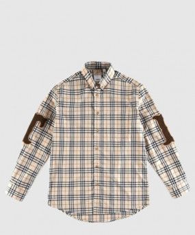 버버리 코튼 로고 셔츠