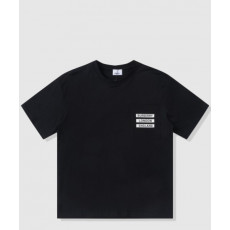 버버리 로고 코튼 티셔츠