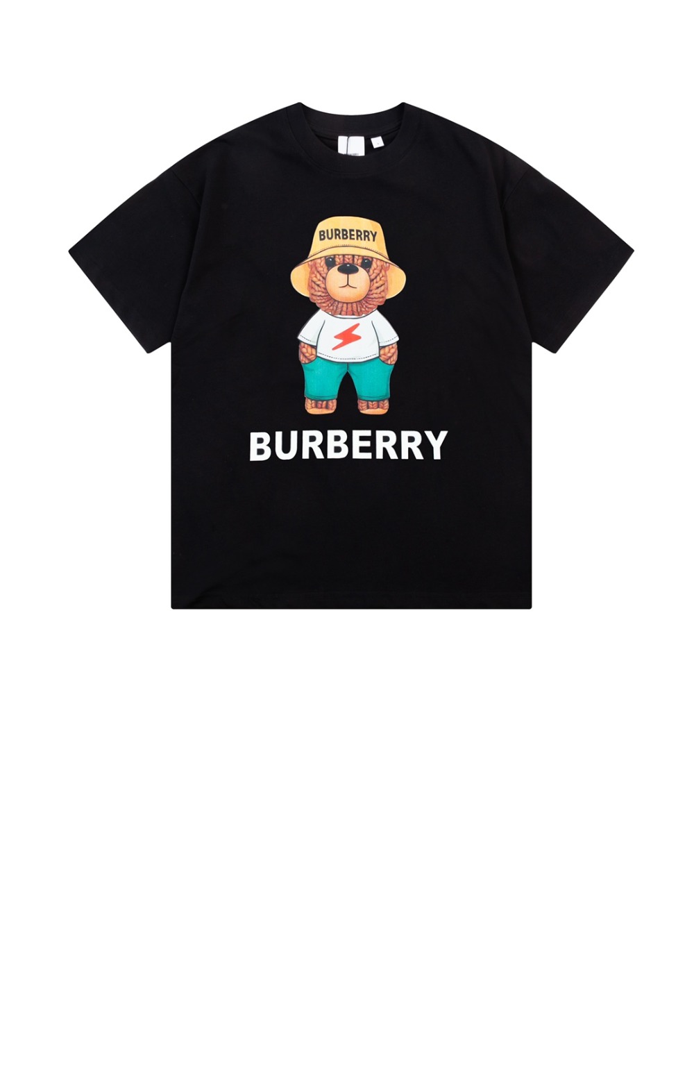 버버리 플라워 코튼 티셔츠