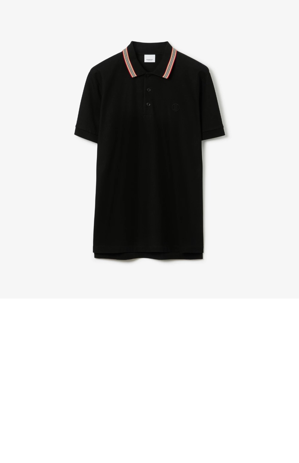 버버리 코튼 폴로셔츠