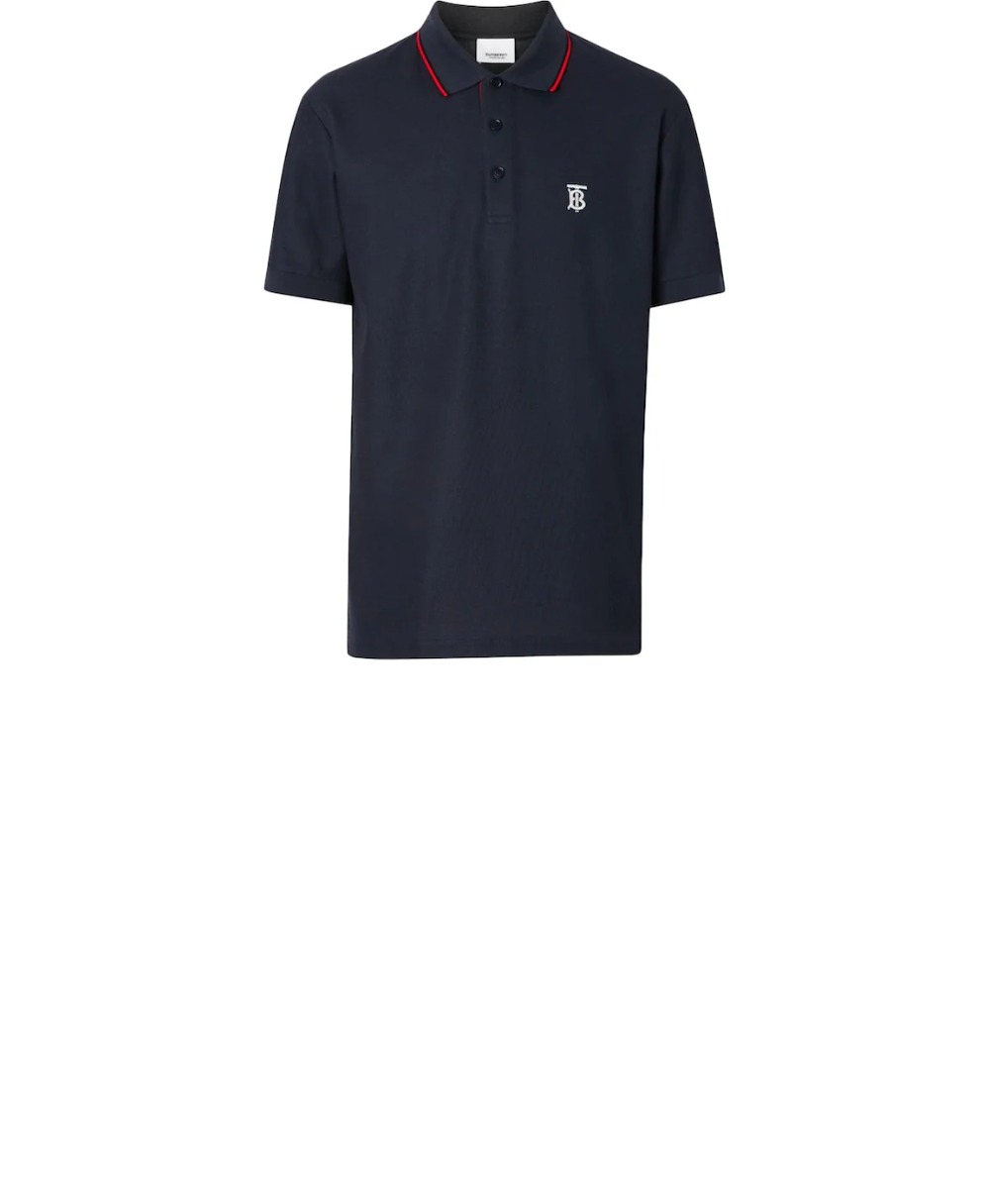 버버리 코튼 폴로셔츠