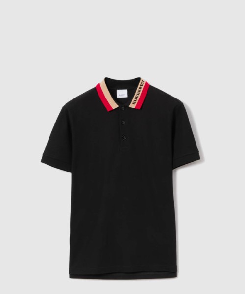 버버리 코튼 폴로셔츠