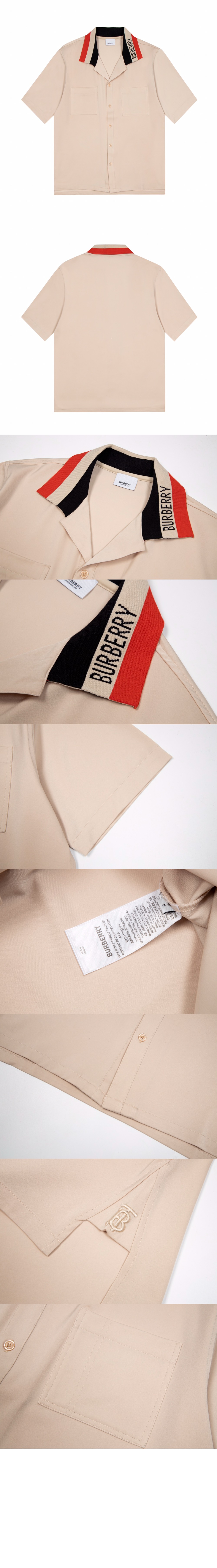 버버리 코튼 폴로셔츠