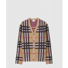 버버리 체크 테크니컬 코튼 가디건