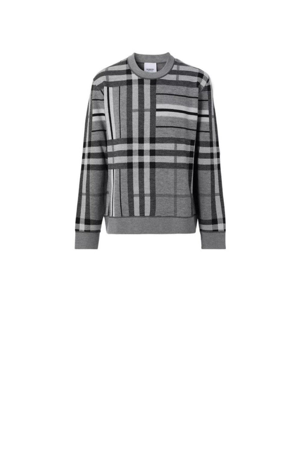 버버리 자카드 스웨터