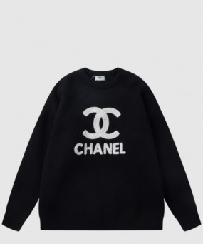 샤넬 로고 프린트 긴팔