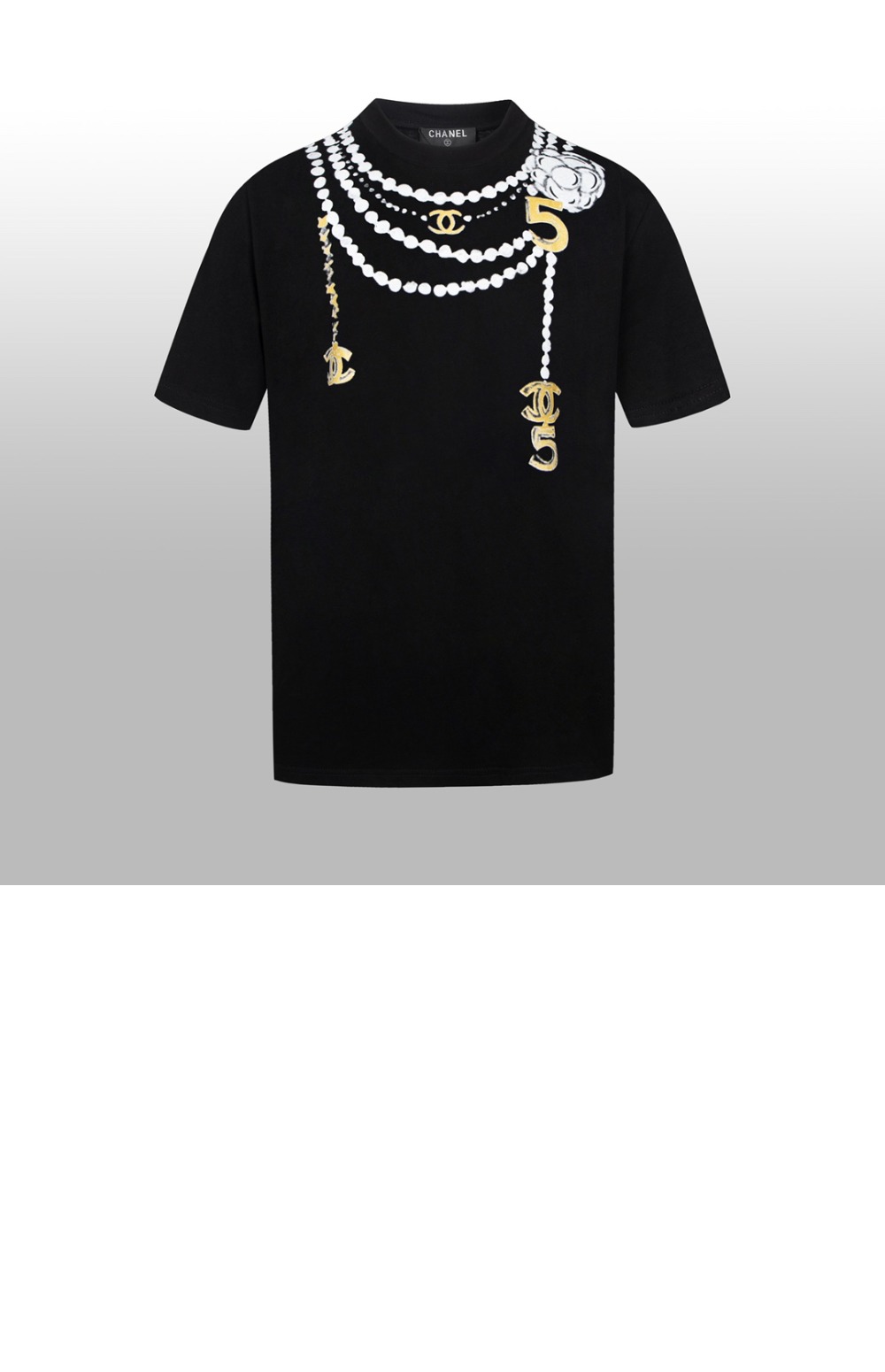 샤넬 플라워 코튼 톱