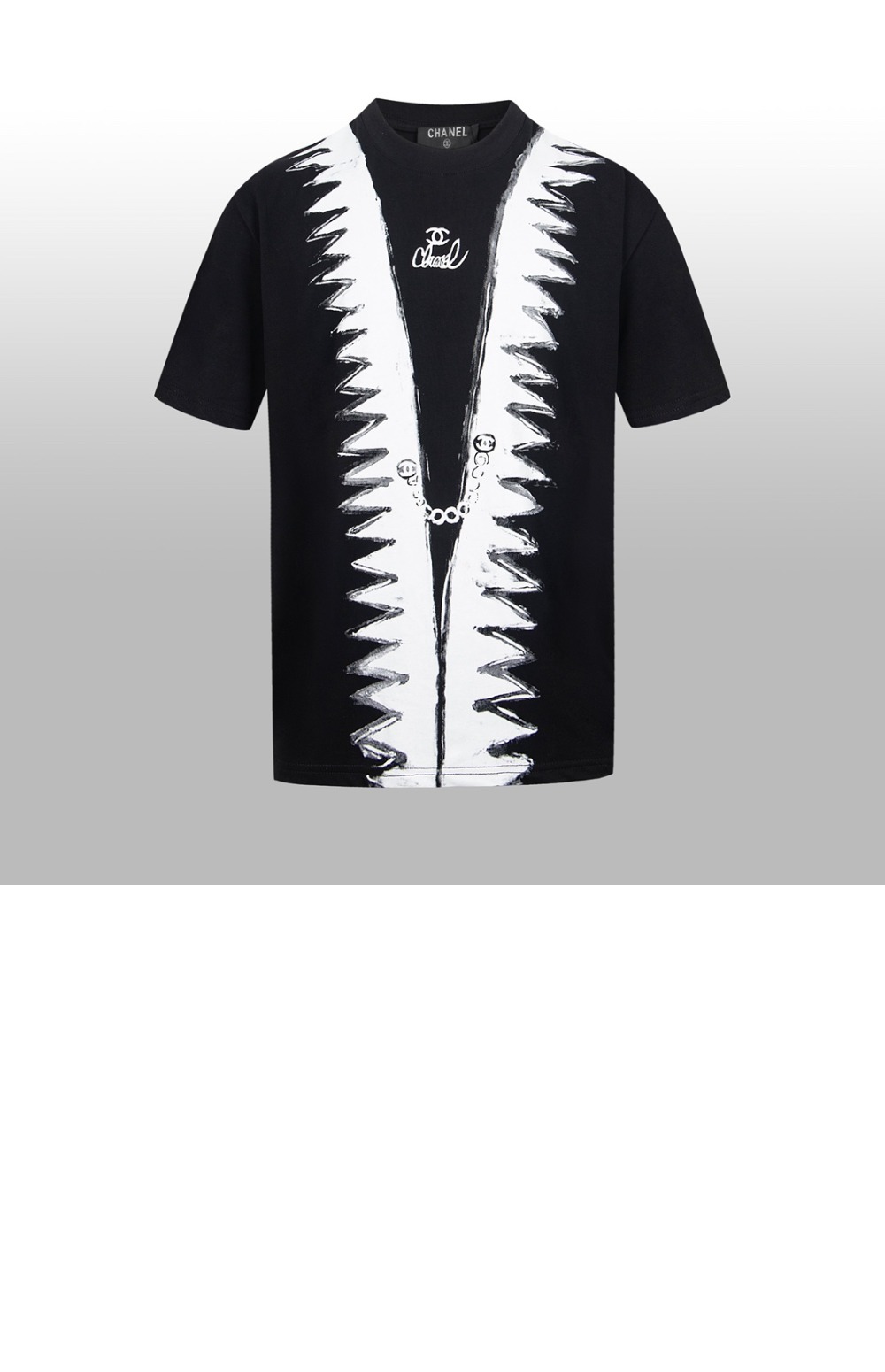 샤넬 플라워 코튼 톱