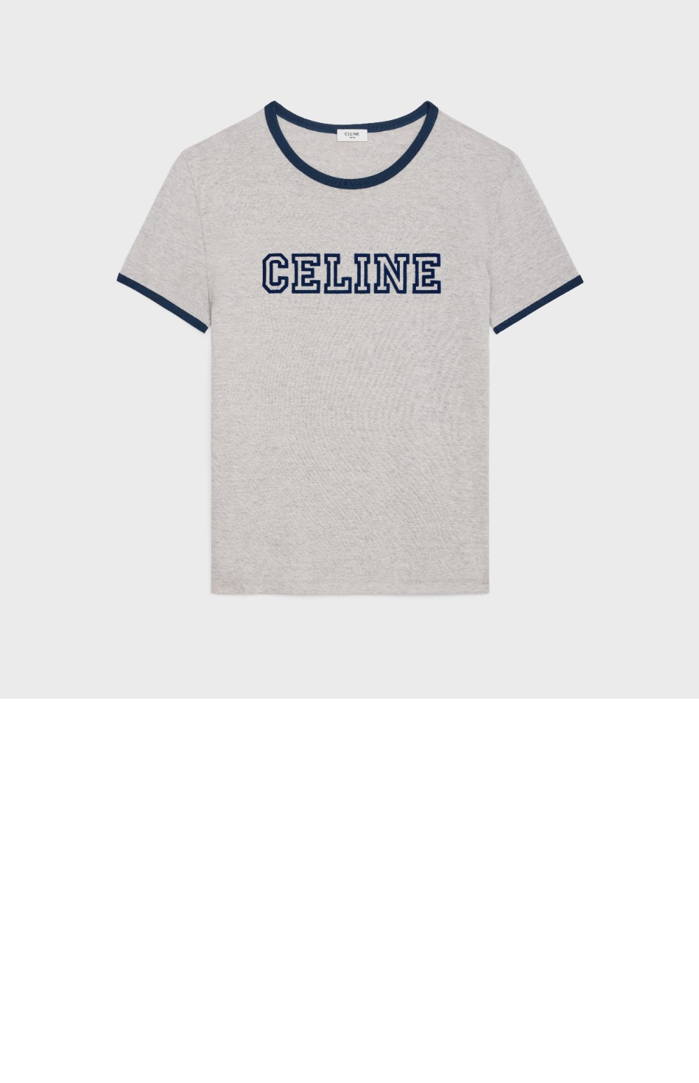 셀린느 레귤러 티셔츠 코튼 저지