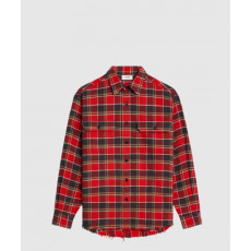 셀린느 루즈 셔츠 체크 코튼