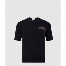 에르메스 로고 프린트 반팔