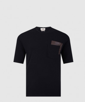 에르메스 로고 프린트 반팔