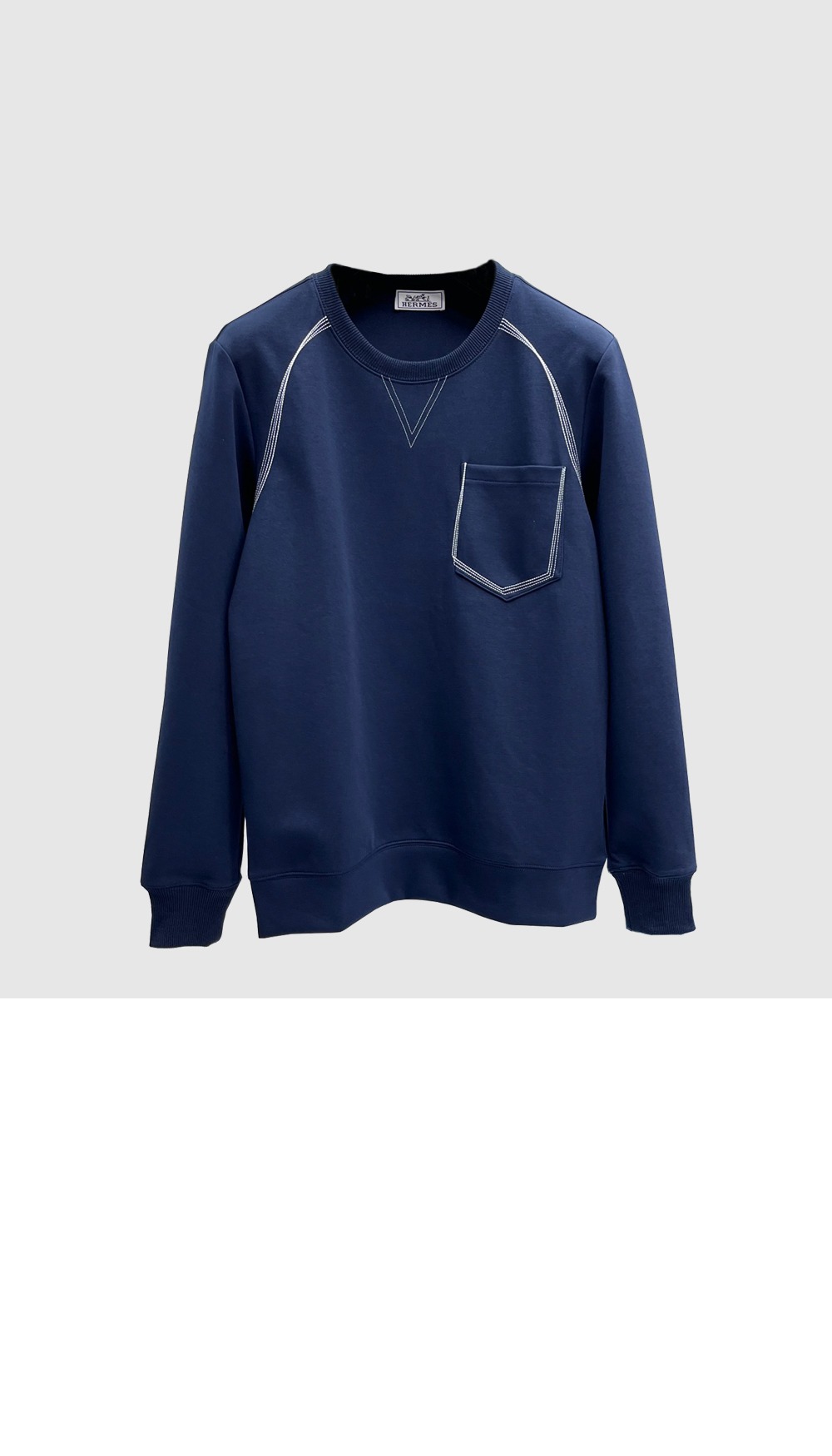 에르메스 크루넥 스웨터