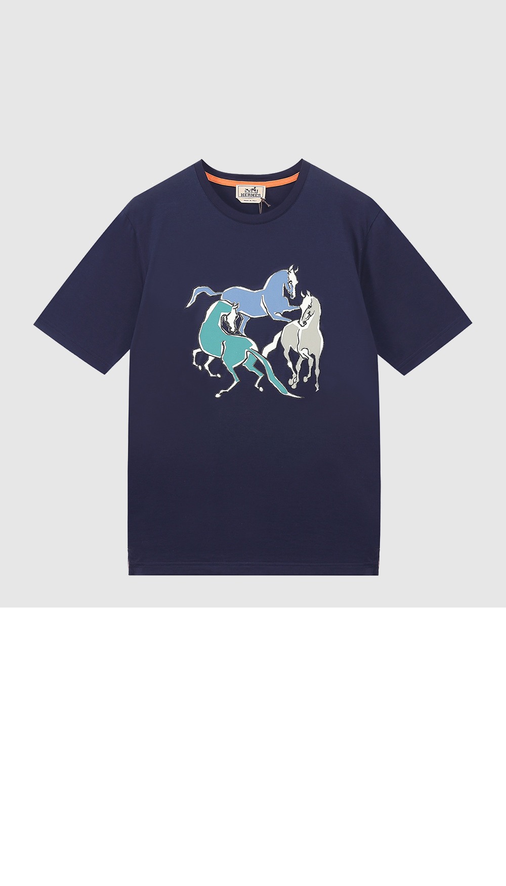 에르메스 플라워 코튼 톱