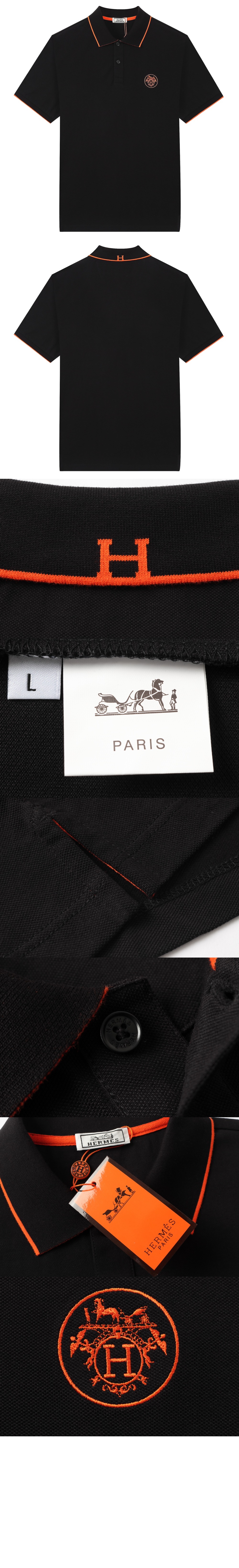 에르메스 니트 폴로 셔츠