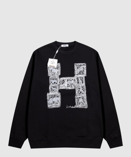 에르메스 플라워 코튼 톱