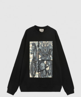 에르메스 플라워 코튼 톱