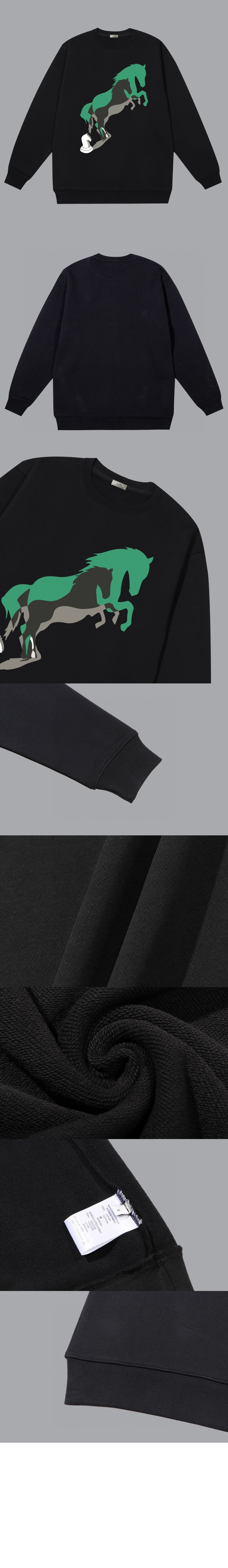 에르메스 플라워 코튼 톱