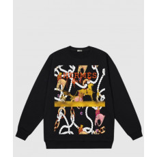 에르메스 플라워 코튼 톱