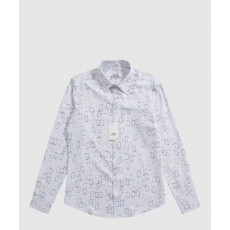 에르메스 프린트 셔츠 톱