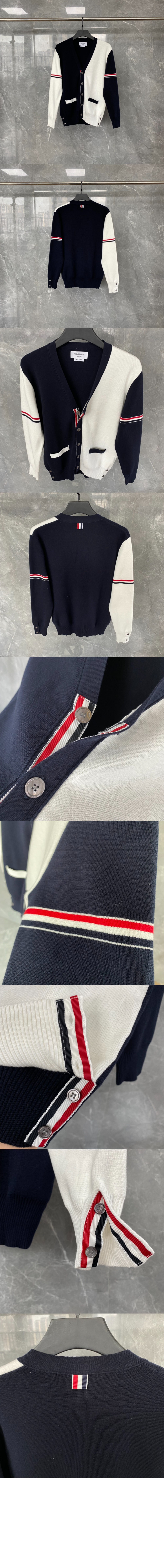 톰브라운 밀라노스티치 가디건