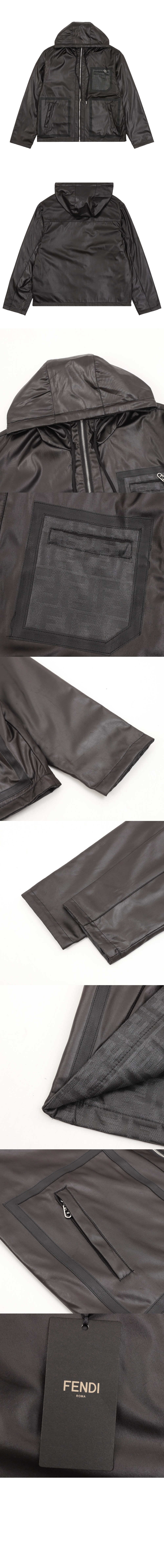 펜디 로고 집업 자켓