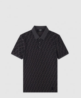 펜디 로고 프린트 반팔