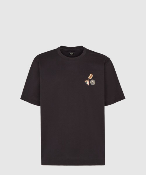 펜디 로고 프린트 반팔