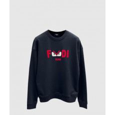 펜디 로고 프린트 면 톱