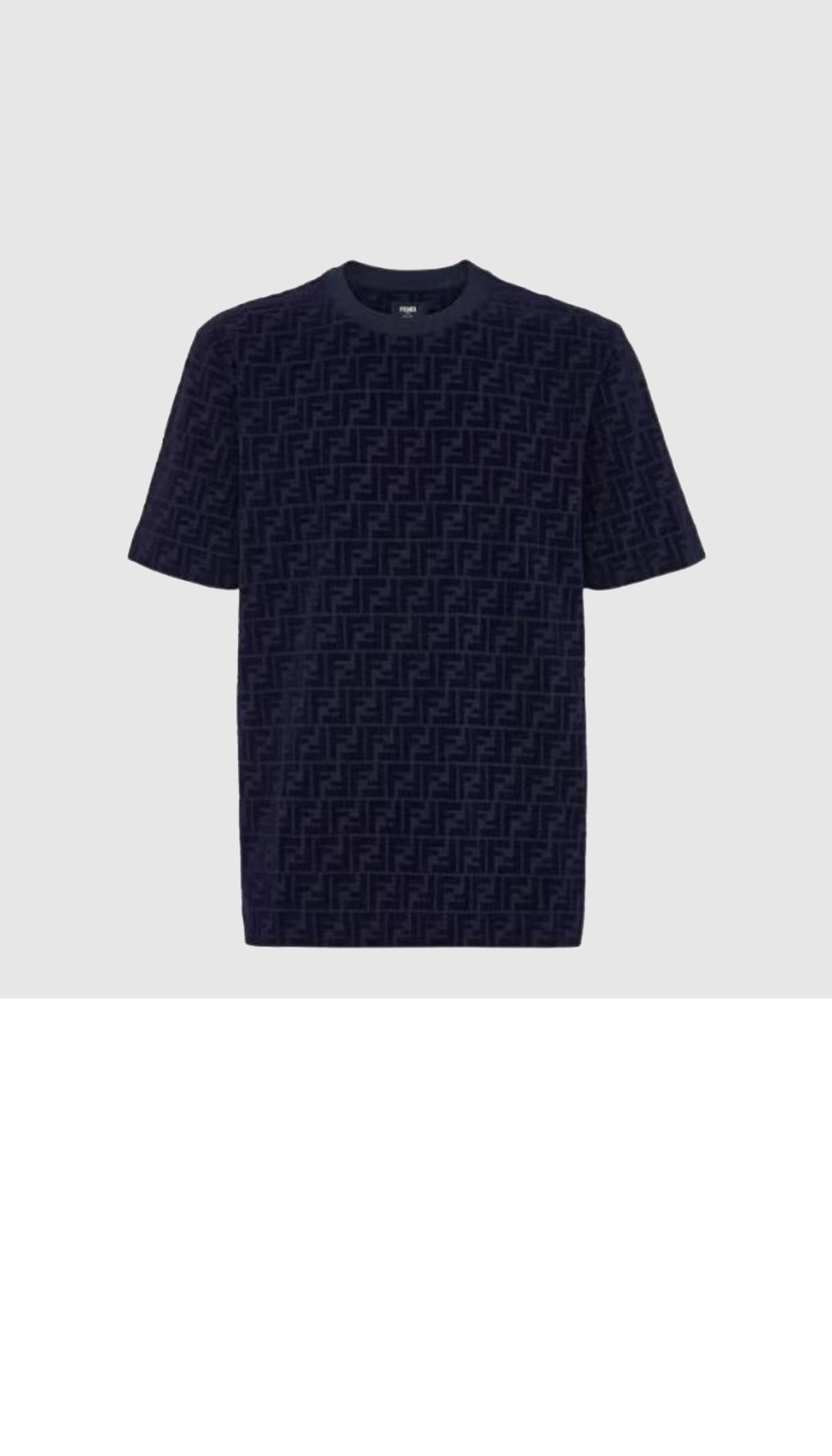 펜디 플라워 코튼 톱