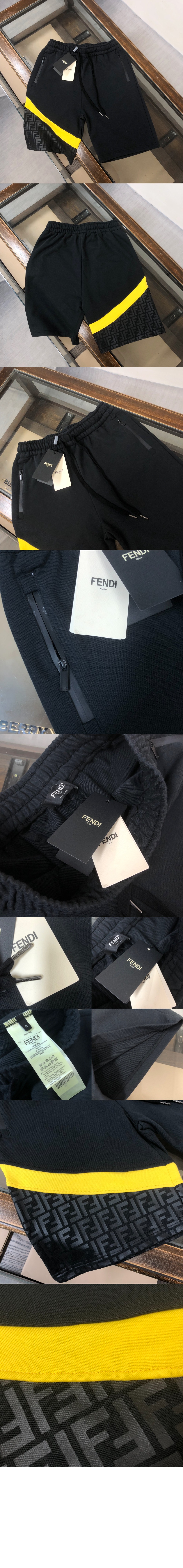 펜디 로고 반바지