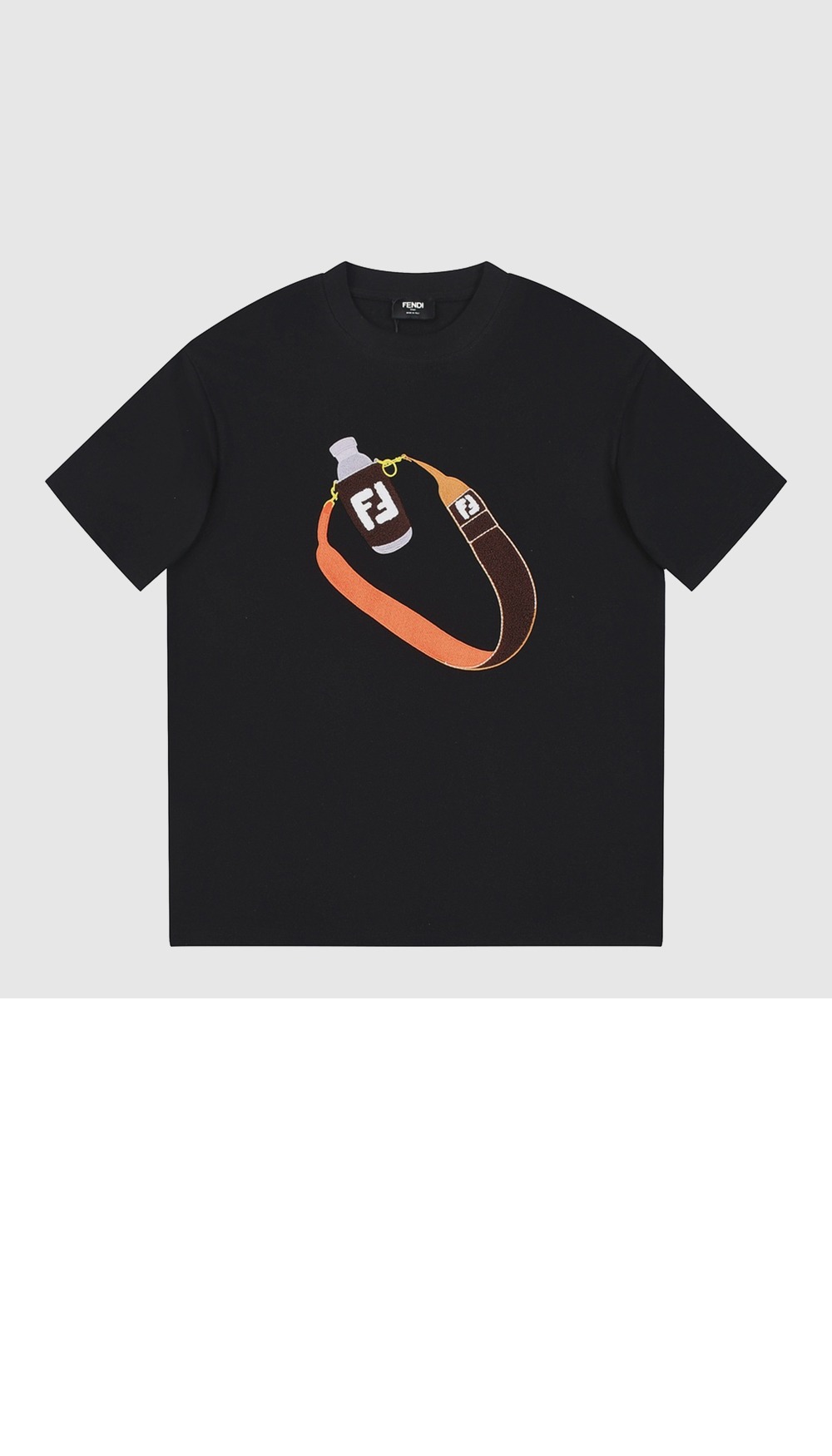 펜디 로고 프린트 반팔