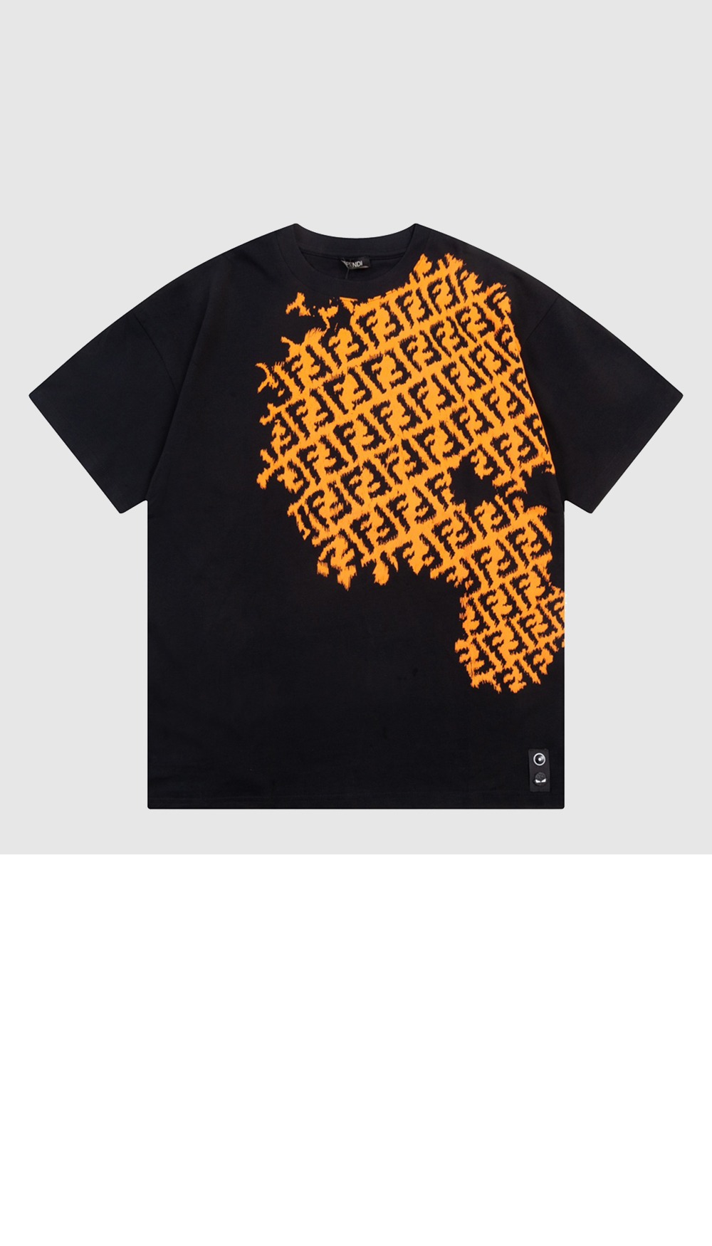 펜디 플라워 코튼 톱