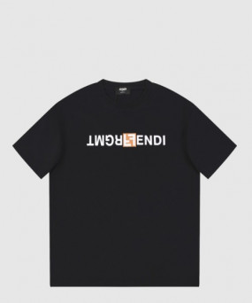 펜디 로고 프린트 반팔