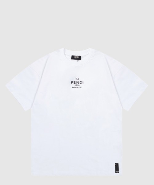 펜디 로고 프린트 반팔