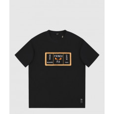 펜디 로고 프린트 반팔