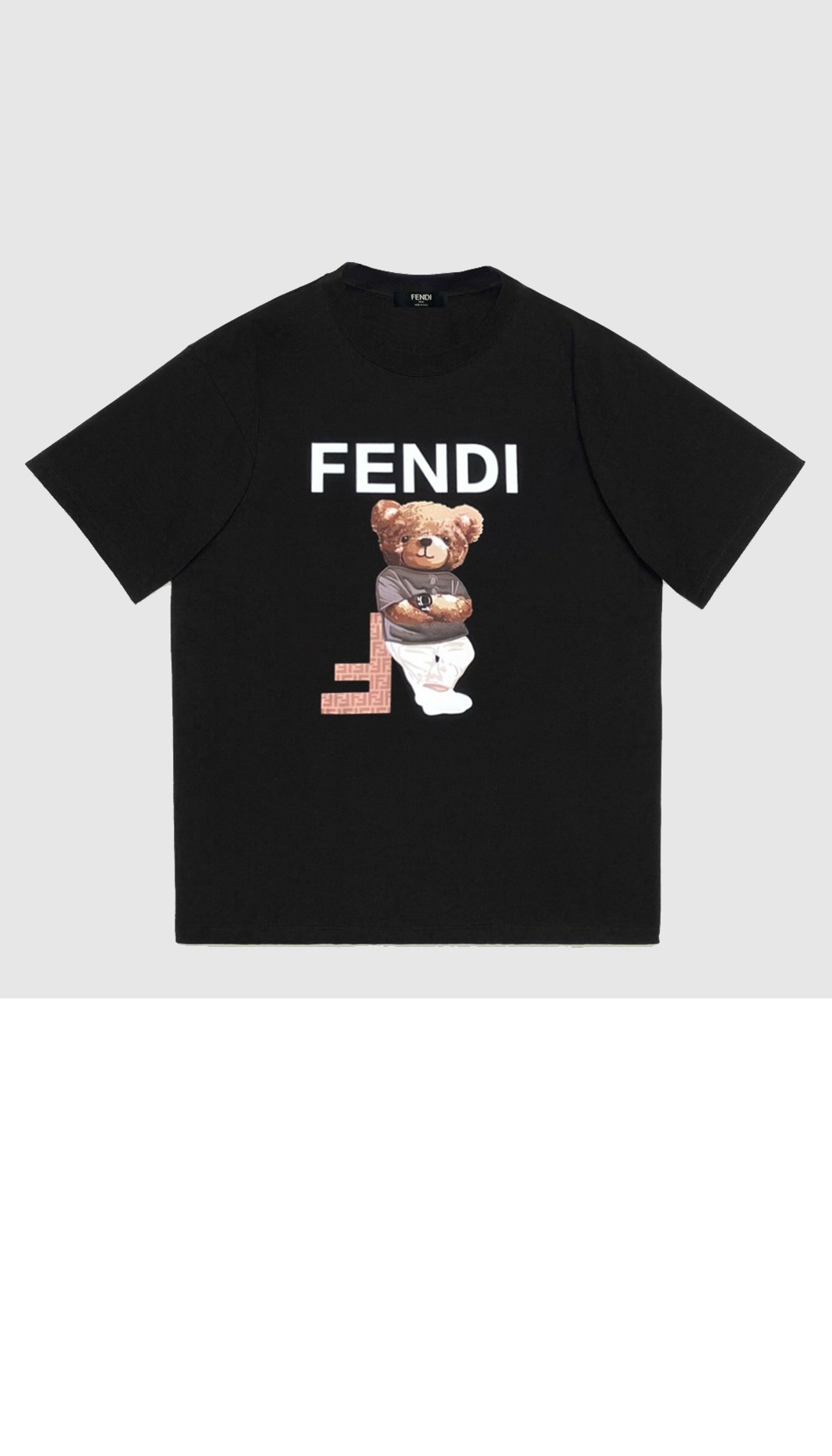 펜디 플라워 코튼 톱