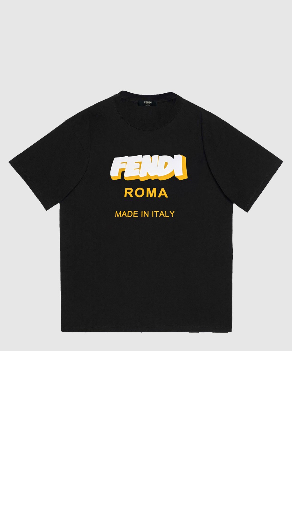 펜디 로고 프린트 반팔