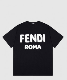 펜디 로고 프린트 반팔