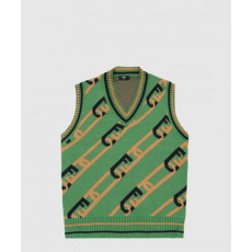 펜디 양털 조끼