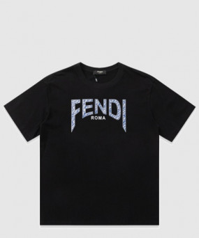 펜디 로고 프린트 반팔